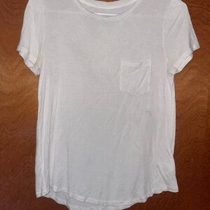 Aeropostale Seriously Soft White Crew Neck